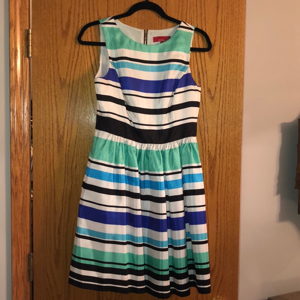 Red Saks Fifth Avenue dress, size 4.